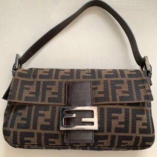 フェンディ(FENDI)のFENDI ズッカ柄　マンマバケット　美品(ハンドバッグ)