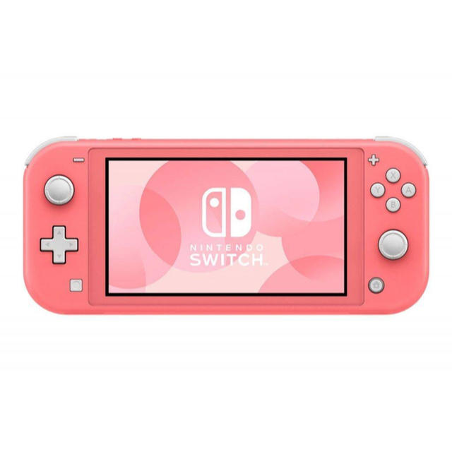 Nintendo Switch(ニンテンドースイッチ)のNintendo Switch Lite コーラル エンタメ/ホビーのゲームソフト/ゲーム機本体(携帯用ゲーム機本体)の商品写真