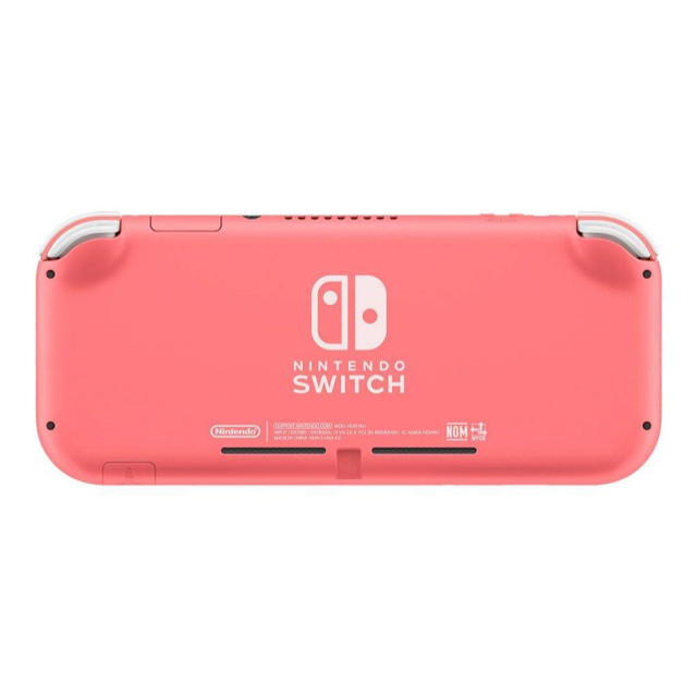 Nintendo Switch(ニンテンドースイッチ)のNintendo Switch Lite コーラル エンタメ/ホビーのゲームソフト/ゲーム機本体(携帯用ゲーム機本体)の商品写真