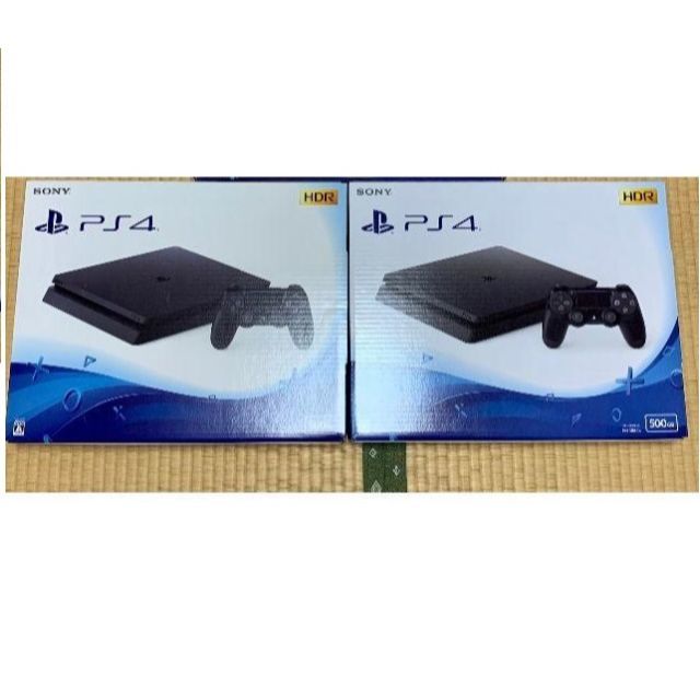 珍しい PlayStation4 500GB ブラック 4 2台セット PlayStation - 家庭