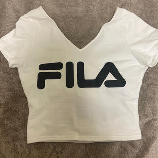 リゼクシー(RESEXXY)のresexxy FILA Tシャツ(Tシャツ(半袖/袖なし))