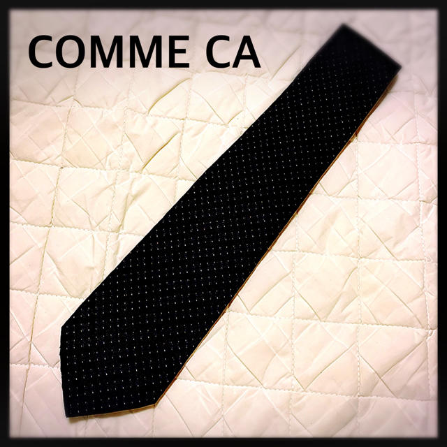 COMME CA MEN(コムサメン)のa070 COMME CA コムサ　ネクタイ シルク  ビジネス メンズのファッション小物(ネクタイ)の商品写真