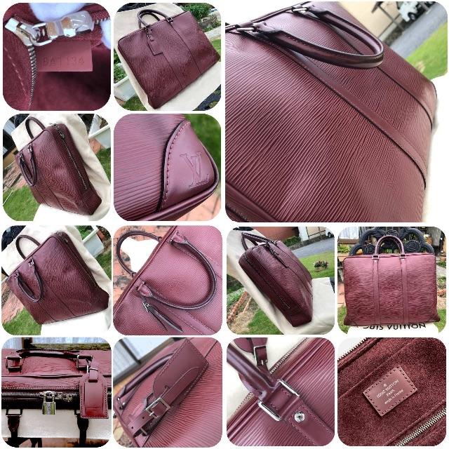 LOUIS VUITTON(ルイヴィトン)の【売切れ.入荷待】極美　LOUIS VUITTON　エピ　希少色　PDV 男女兼 メンズのバッグ(ビジネスバッグ)の商品写真