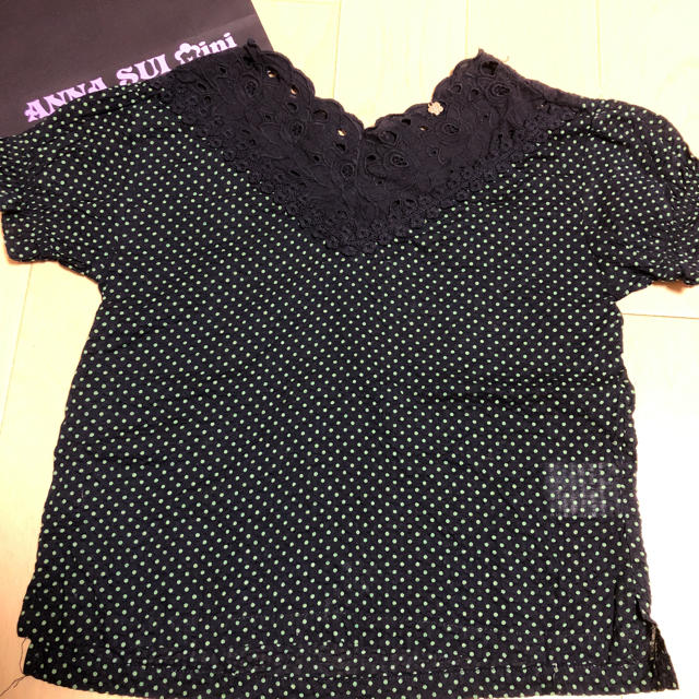 ANNA SUI mini(アナスイミニ)のアナスイミニ   半袖トップス キッズ/ベビー/マタニティのキッズ服女の子用(90cm~)(Tシャツ/カットソー)の商品写真