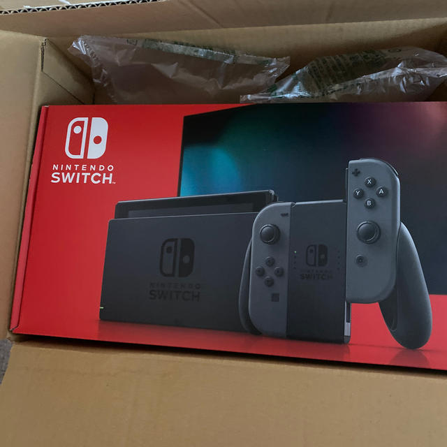 納品書有　送料無料　新品　Nintendo Switch グレー