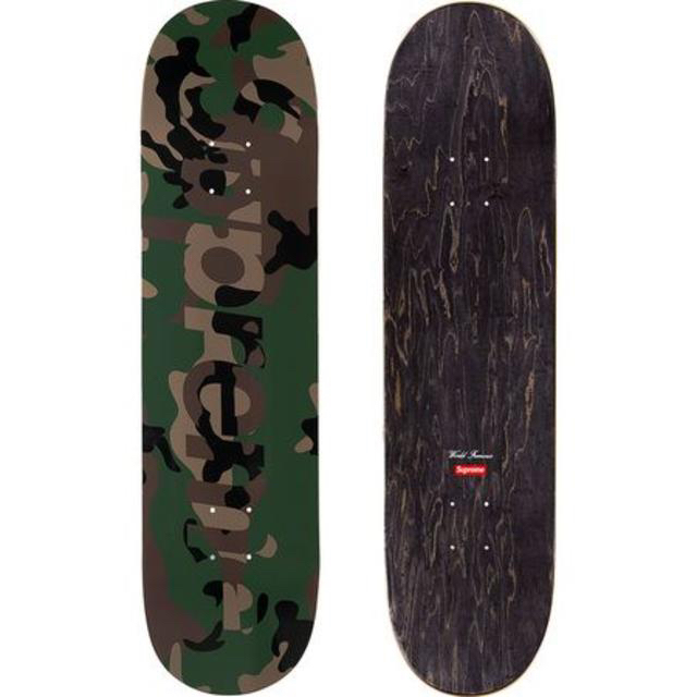 Supreme(シュプリーム)の込み supreme Distorted Camo logo デッキ 2枚Set その他のその他(その他)の商品写真