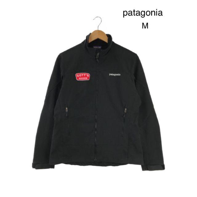 patagonia パタゴニア ソフトシェルジャケット 撥水 ストレッチ 黒 M