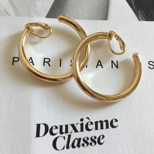 DEUXIEME CLASSE(ドゥーズィエムクラス)の★新品 DEUXIEME CLASSE ドゥーズィエムクラス フープイヤリング レディースのアクセサリー(イヤリング)の商品写真