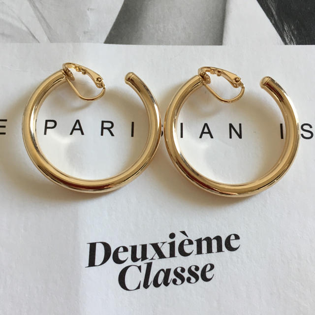 DEUXIEME CLASSE(ドゥーズィエムクラス)の★新品 DEUXIEME CLASSE ドゥーズィエムクラス フープイヤリング レディースのアクセサリー(イヤリング)の商品写真