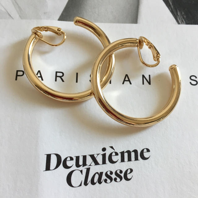 DEUXIEME CLASSE(ドゥーズィエムクラス)の★新品 DEUXIEME CLASSE ドゥーズィエムクラス フープイヤリング レディースのアクセサリー(イヤリング)の商品写真