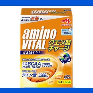 アミノバイタル クエン酸チャージウォーター　40本入(トレーニング用品)