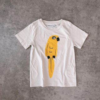 コドモビームス(こども ビームス)のmini rodini ミニロディーニ オウム Tシャツ 116-122(Tシャツ/カットソー)