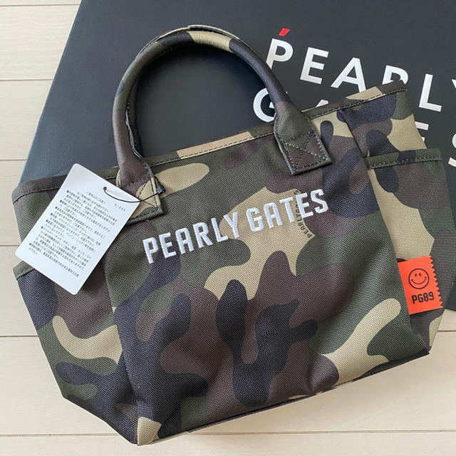 人気を誇る PEARLY GATES gates カートバッグ　カモフラ　迷彩　Pearly  【新品】パーリーゲイツ - バッグ