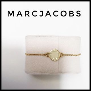 マークバイマークジェイコブス(MARC BY MARC JACOBS)の【美品】marcjacobs マークジェイコブス　ブレスレット　ゴールド(ブレスレット/バングル)