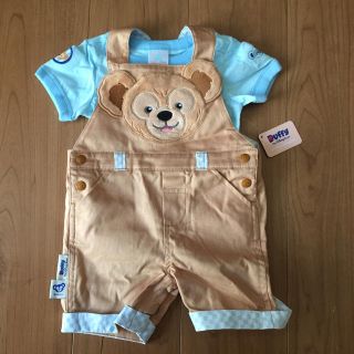 ディズニー(Disney)の★新品★香港ディズニー★ダッフィー★オーバーオール(ロンパース)