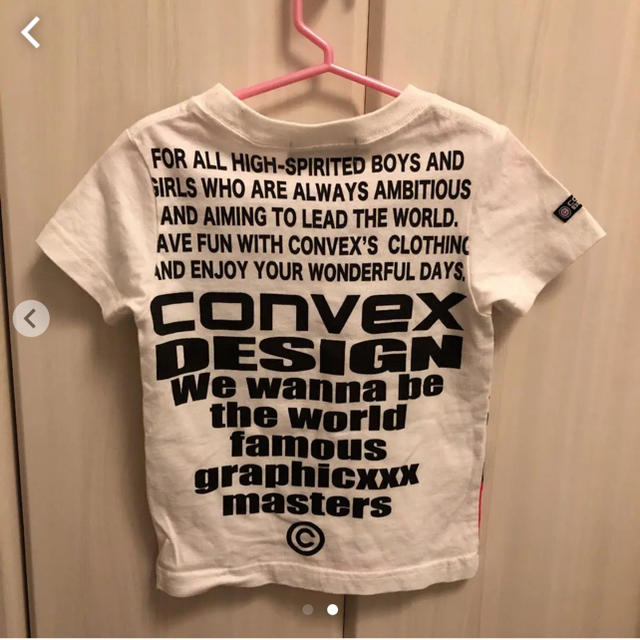 CONVEX(コンベックス)のコンベックス Tシャツ サイズ100 キッズ/ベビー/マタニティのキッズ服男の子用(90cm~)(Tシャツ/カットソー)の商品写真