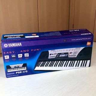 ヤマハ(ヤマハ)の【新品未使用・送料込】電子キーボード・ピアノ・楽器 YAMAHA PSR-175(電子ピアノ)