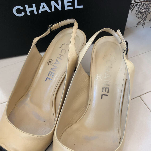 CHANEL(シャネル)のシャネル　ヒール36〔23cm〕 レディースの靴/シューズ(ハイヒール/パンプス)の商品写真