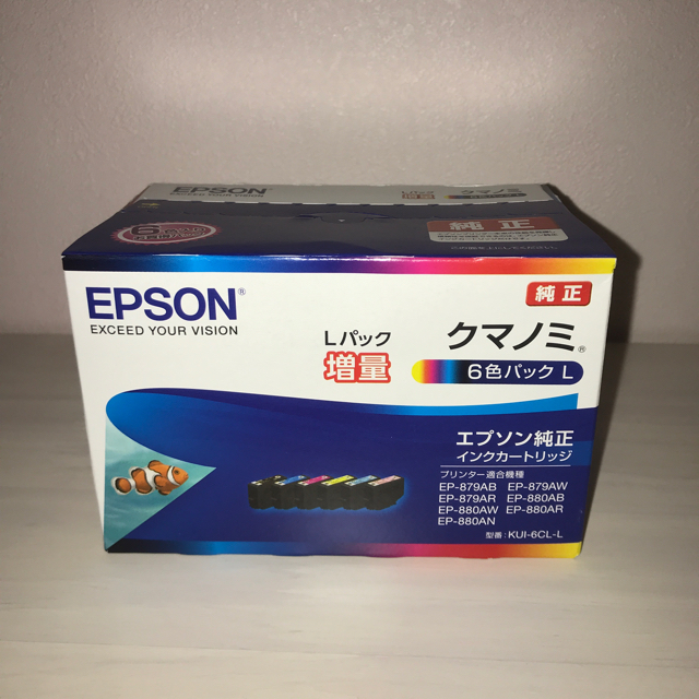 EPSON - エプソンクマノミ純正インクカートリッジ増量＋ブラック1本の通販 by サーフ's shop｜エプソンならラクマ