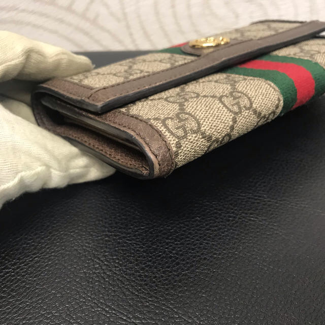 Y様専用☆グッチ☆GGスプリーム☆ファスナー長財布☆オフィ Y様専用☆グッチ☆GGスプリーム☆ファスナー長財布☆オフィ