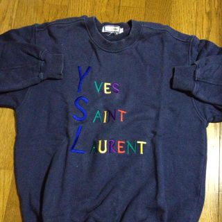 サンローラン(SAINT LAURENT)のイブサンローラントレーナー送料込み(トレーナー/スウェット)