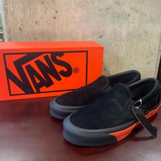 シュプリーム(Supreme)のWTAPS x VANS OG CLASSIC SLIP ON LX BLACK(スニーカー)