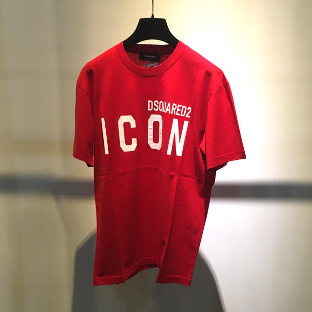 DSQUARED2 ディースクエアード 新品 ICON ロゴTシャツ レッド