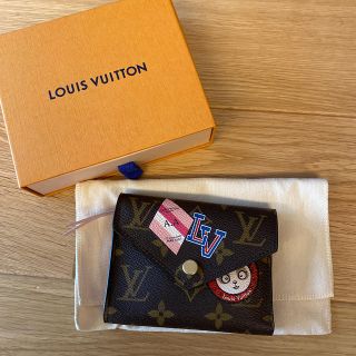 ルイヴィトン(LOUIS VUITTON)のルイヴィトン　カスタマイズ三つ折り財布　美品(財布)