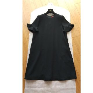 マックスマーラ(Max Mara)のマックスマーラ   フリル  ワンピース(ひざ丈ワンピース)