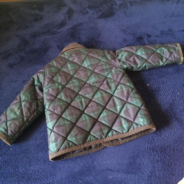 MUJI (無印良品)(ムジルシリョウヒン)の無印良品♡ブラックウォッチジャケット キッズ/ベビー/マタニティのベビー服(~85cm)(ジャケット/コート)の商品写真