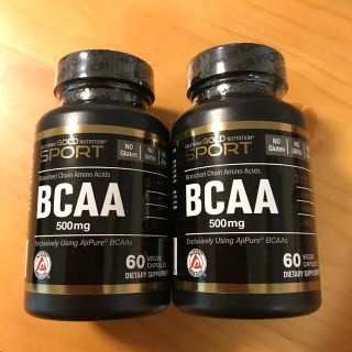 マイプロテイン(MYPROTEIN)のカリフォルニアゴールドニュートリション BCAA60カプセル×2ajipure製(アミノ酸)