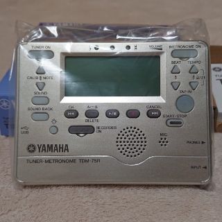 【新品】YAMAHAチューナーメトロノームレコーダー *※３役※ * ゴールド(その他)