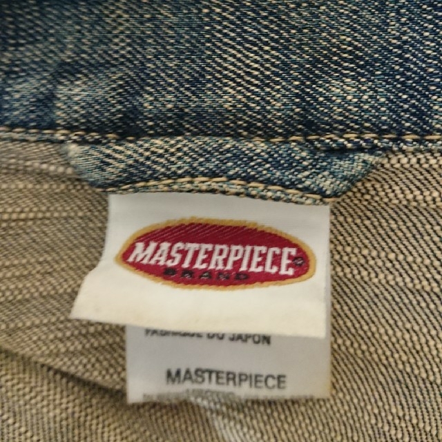 master-piece(マスターピース)のマスターピース スラブデニムジャケット 03AW TYPE2 メンズのジャケット/アウター(Gジャン/デニムジャケット)の商品写真