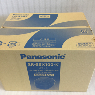 パナソニック(Panasonic)のIHｼﾞｬ-炊飯器SR-VSX109の次期商品　SR-VSX100-K同等商品(炊飯器)