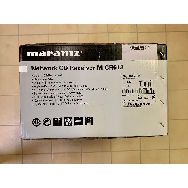 【新品未開封】marantz マランツ ネットワーCDレシーバー M-CR612