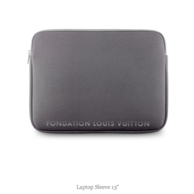 【新品】Fondation Louis Vuitton　PCケース　グレー