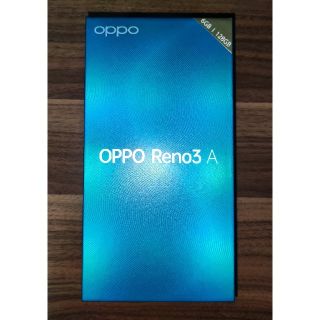 OPPO Reno3 A ブラックSIMフリー　6GB＋128GB(スマートフォン本体)