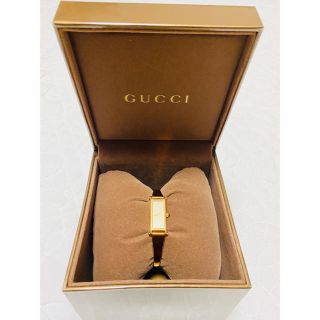 グッチ(Gucci)のGUCCI グッチ　レディース　時計　1500L ピンクゴールド　(腕時計)