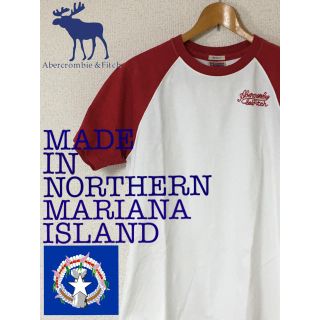 アバクロンビーアンドフィッチ(Abercrombie&Fitch)のオールドアバクロ アバクロヴィンテージ ラグラン カットソー MADEINUSA(Tシャツ/カットソー(半袖/袖なし))