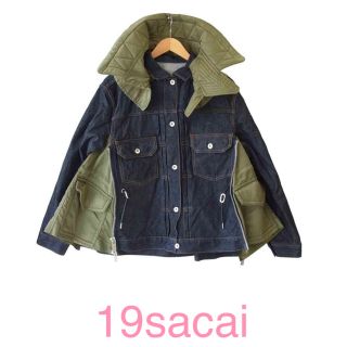 サカイ(sacai)の19sacai．デニムジャケット(Gジャン/デニムジャケット)