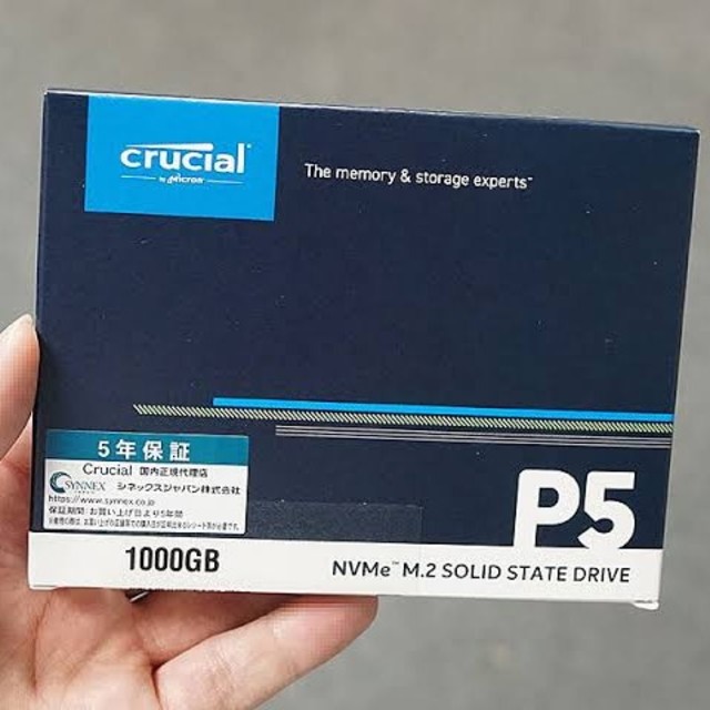 P20 CT1000P5SSD8JP クルーシャル SSDスマホ/家電/カメラ