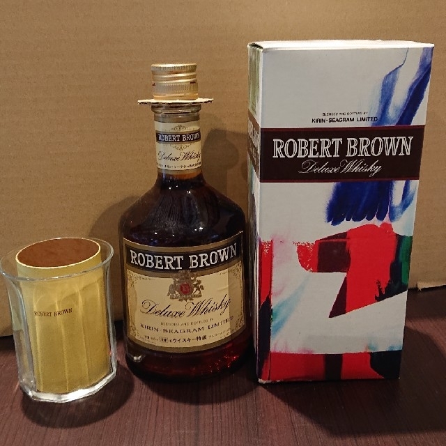 キリン(キリン)のグラス付き キリンシーグラム    ROBERT  BROWN 食品/飲料/酒の酒(ウイスキー)の商品写真