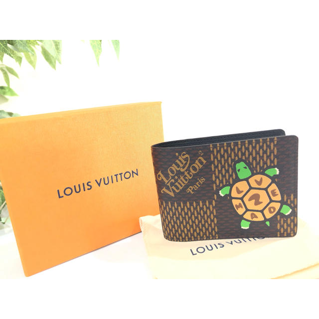 格安新品  LOUIS VUITTON ポルトフォイユ・ミュルティプル  NIGO × ルイヴィトン 未使用 新品 - 折り財布
