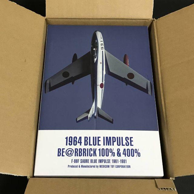 MEDICOM TOY(メディコムトイ)の1964 BLUE IMPULSE ベアブリック ブルーインパルス エンタメ/ホビーのフィギュア(その他)の商品写真