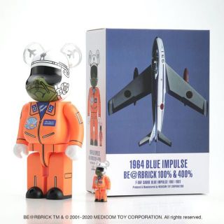 メディコムトイ(MEDICOM TOY)の1964 BLUE IMPULSE ベアブリック ブルーインパルス(その他)