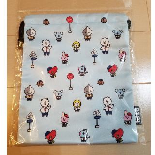 ボウダンショウネンダン(防弾少年団(BTS))のBT21 巾着　未開封品　BTS(キャラクターグッズ)