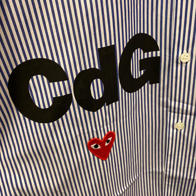 COMME des GARCONS(コムデギャルソン)のCdg Play Cdg X Play Blouse (Stripe)ギャルソン メンズのトップス(シャツ)の商品写真