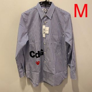 コムデギャルソン(COMME des GARCONS)のCdg Play Cdg X Play Blouse (Stripe)ギャルソン(シャツ)