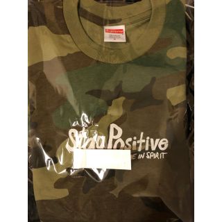 シュプリーム(Supreme)のSupreme Stay Positive Tee ウッドランドカモ　サイズS(Tシャツ/カットソー(半袖/袖なし))