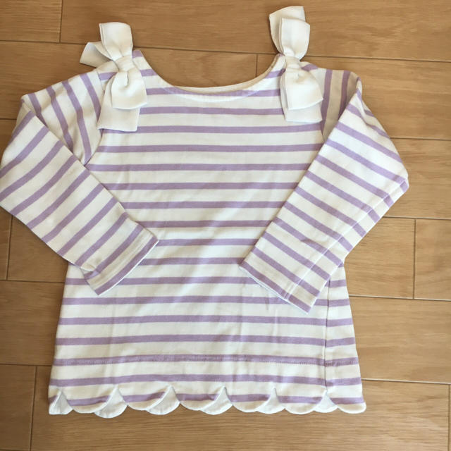 petit main(プティマイン)の  プティマイン 120 長袖 キッズ/ベビー/マタニティのキッズ服女の子用(90cm~)(Tシャツ/カットソー)の商品写真